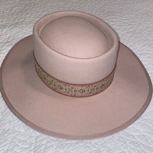 Olive and Pique Wide Brim Hat